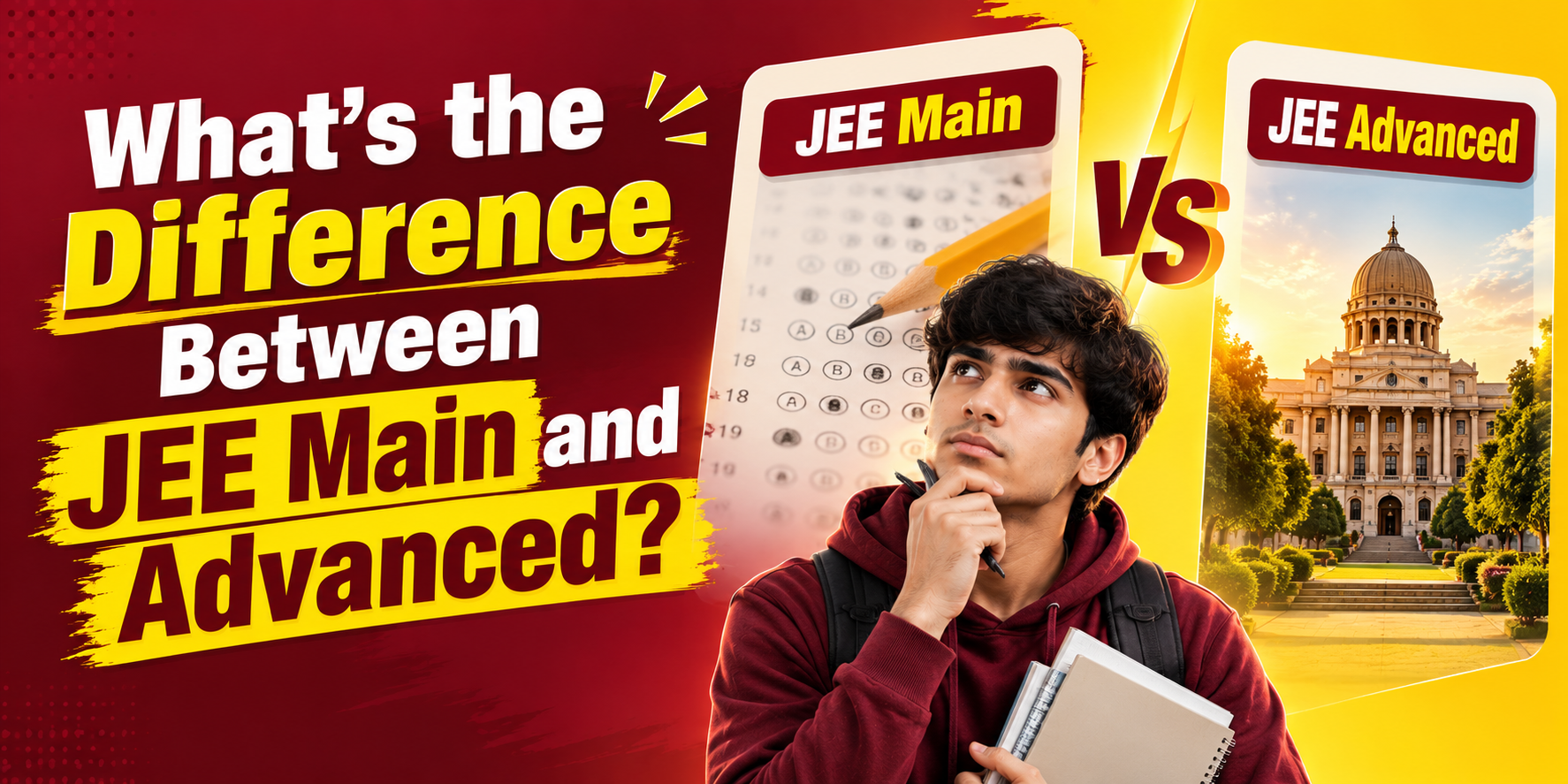 Difference Between JEE Main and Advanced