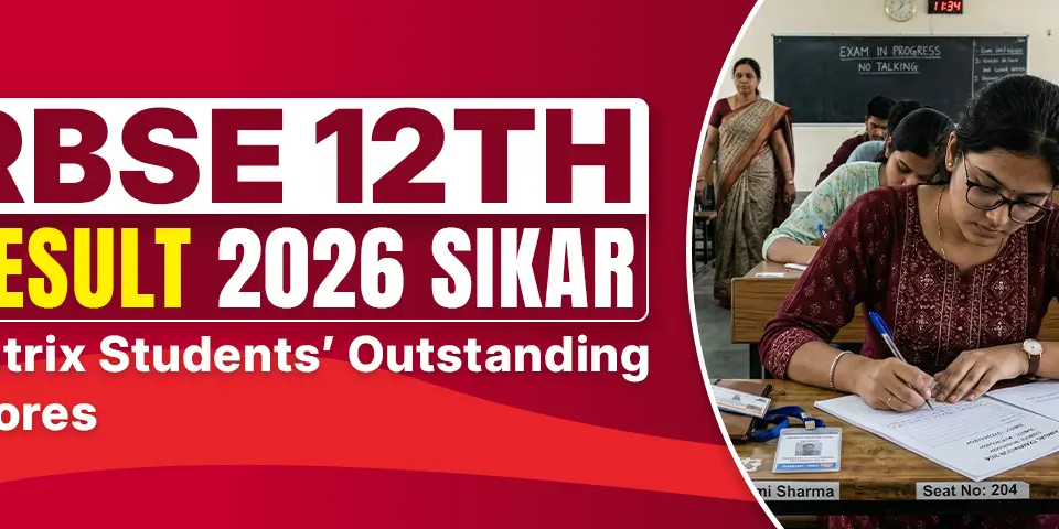 12th RBSE Matrix Result