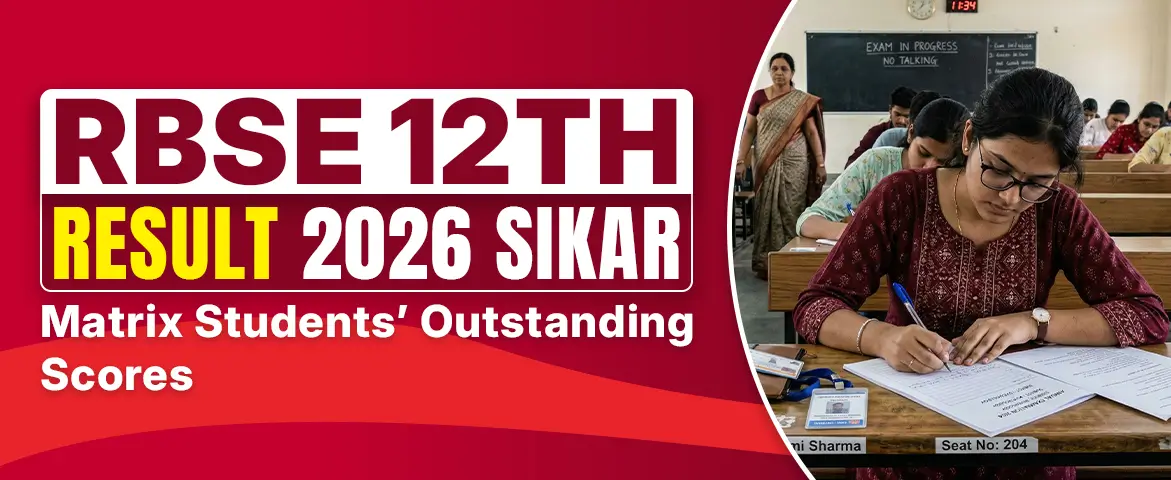 12th RBSE Matrix Result