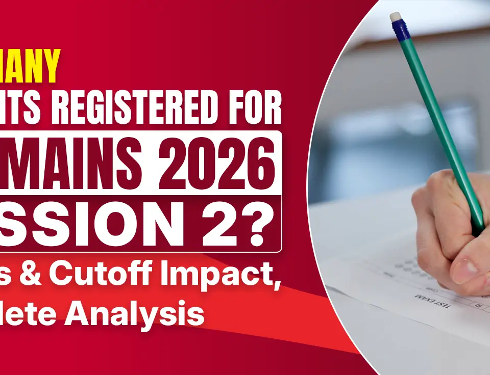 How Many Students Registered for JEE Mains 2026 Session 2? Trends & Cutoff Impact - Complete Analysis