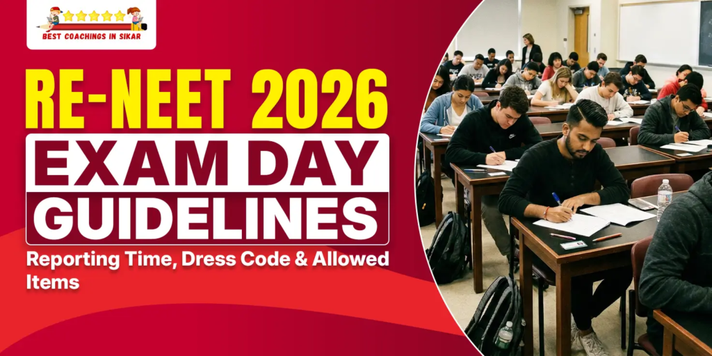 RE NEET 2026 Exam Day Guidelines