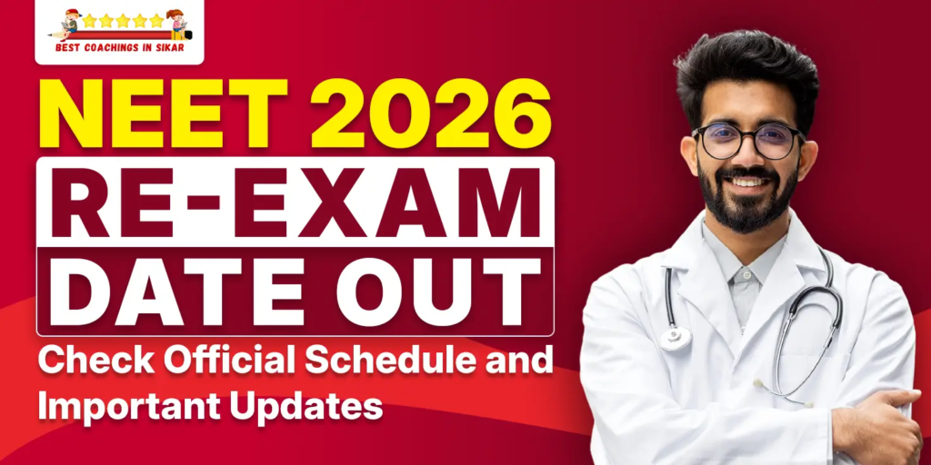 NEET 2026 Re-Exam Date Out: Check Official Schedule and Important Updates