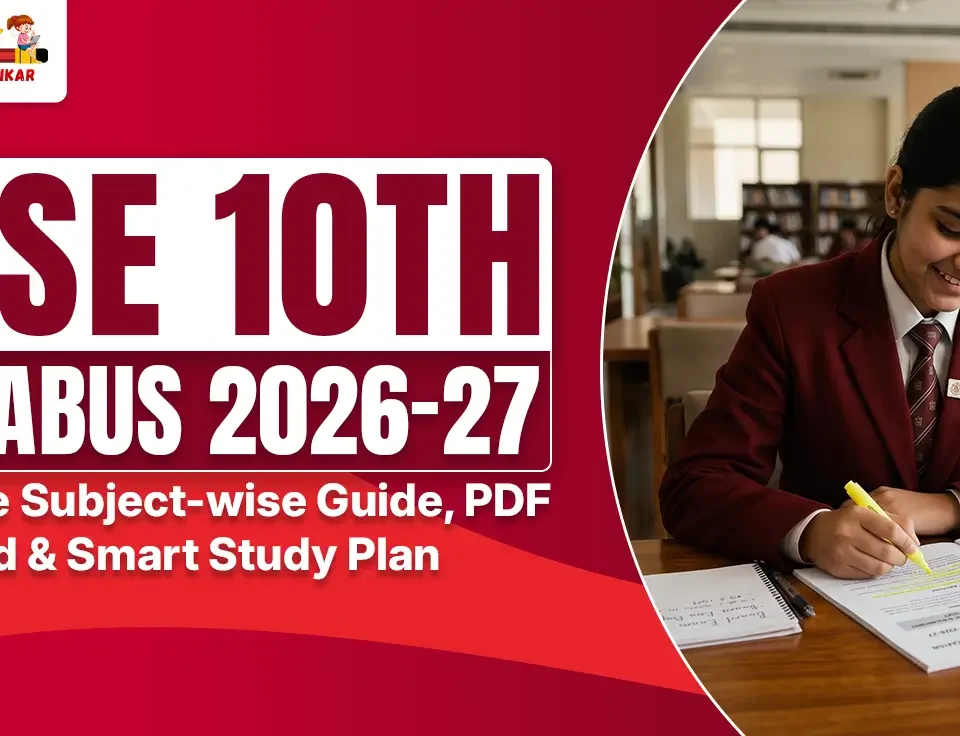 RBSE 10th Syllabus 2026-27 - Complete Subject-wise Guide with PDF Download and Smart Study Plan by Best Coachings in Sikar. Student studying for Rajasthan Board exams.