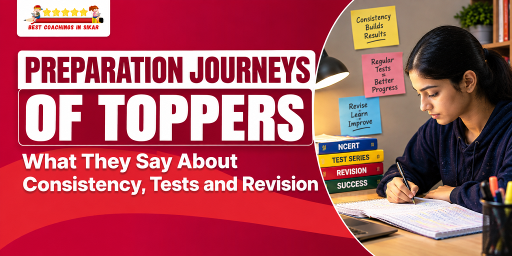 Preparation Journeys of Toppers What They Say About Consistency, Tests and Revision