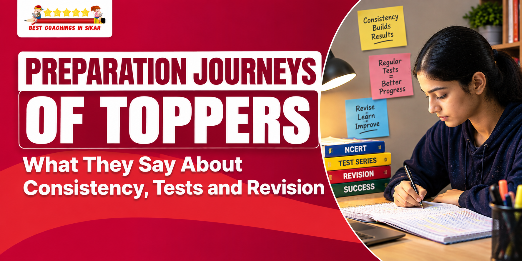 Preparation Journeys of Toppers What They Say About Consistency, Tests and Revision